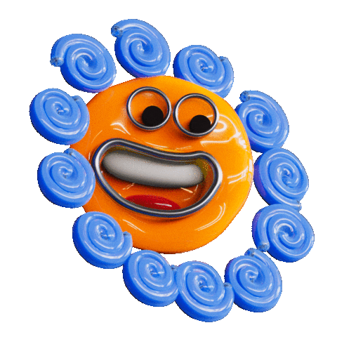 Happy 3D Sticker