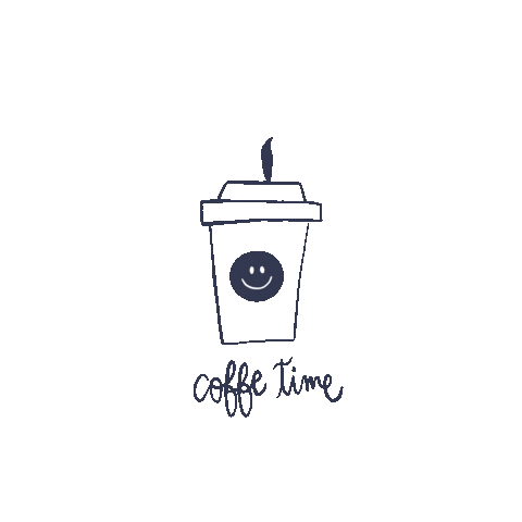 Happy Coffee Sticker