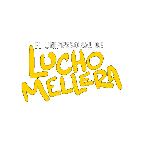 Lucho Mellera Sticker by Quiero Stand Up!