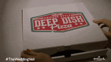Pizza Rom Com GIF by Hallmark Channel