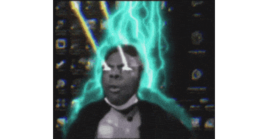 Lightning Stream Sticker