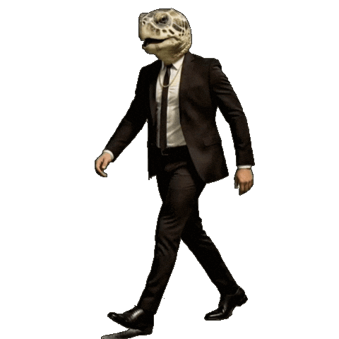 La Tortuga Logan Sticker