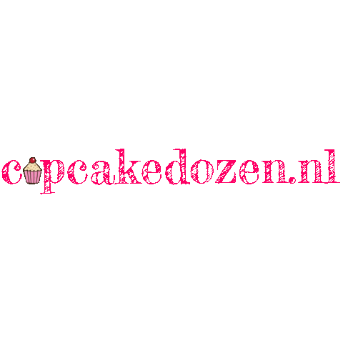 Cupcakedozen.nl Sticker