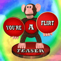 Monkey Flirting GIF