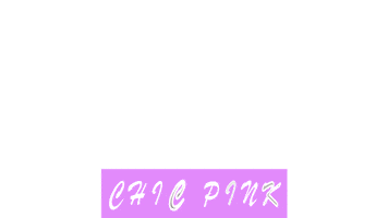 CHIC PINK Sticker