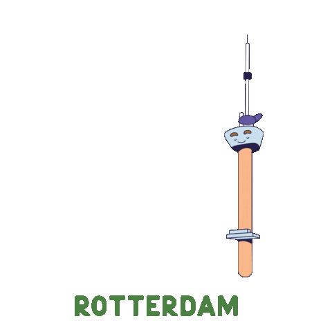 City Rotterdam Sticker by yellibeanz