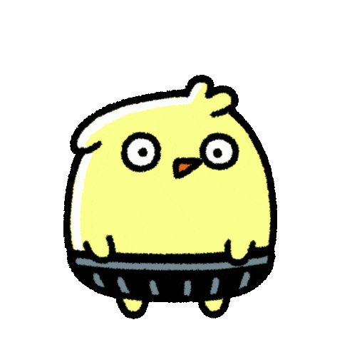 Thanks Chick Sticker