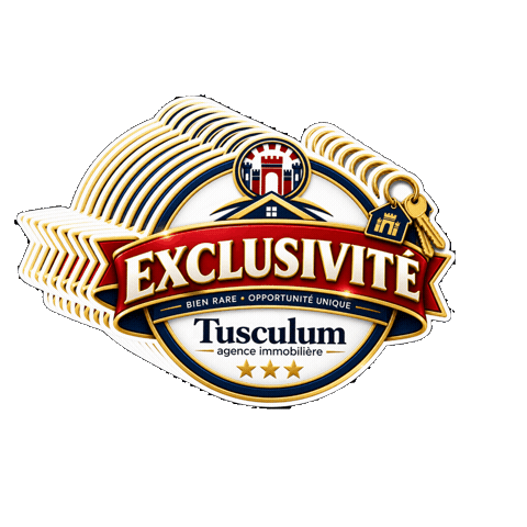 Real Estate Immobilier Sticker by Tusculum Immobilière