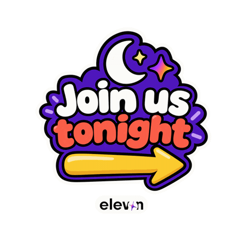 Swipe Up This Way Sticker by Elevon