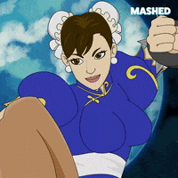 Sexy Street Fighter GIF by Mashed