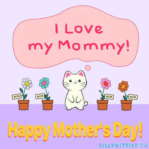 love you mama thank you gif silly kitties
