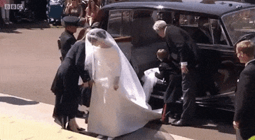 royal wedding meghan GIF by BBC