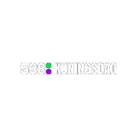 Party 538 Koningsdag Sticker by Radio 538