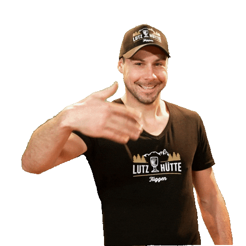 Lutz Hütte Sticker