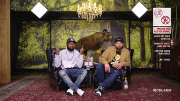 double middle finger GIF by Desus & Mero