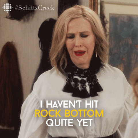 Dont Give Up Schitts Creek GIF by CBC