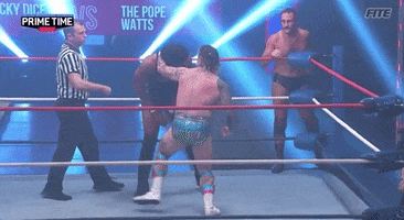 Knock Out Punch GIF by United Wrestling Network