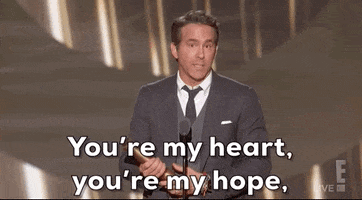 Ryan Reynolds You Are My Heart GIF by NBC