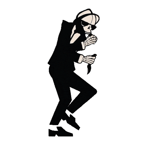 Ska Skanking Sticker by Sneakreaper Industries