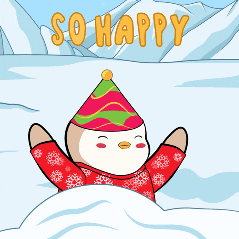 Happy Sweater Weather GIF by Pudgy Penguins