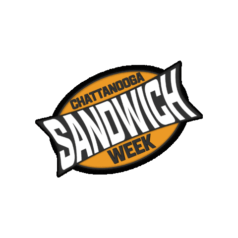 Week Sandwich Sticker by Nooga Nightlife