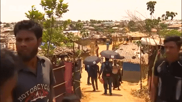 camp refugees GIF by euronews