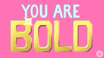 You Are Bold Hey Girl GIF by Hallmark Gold Crown