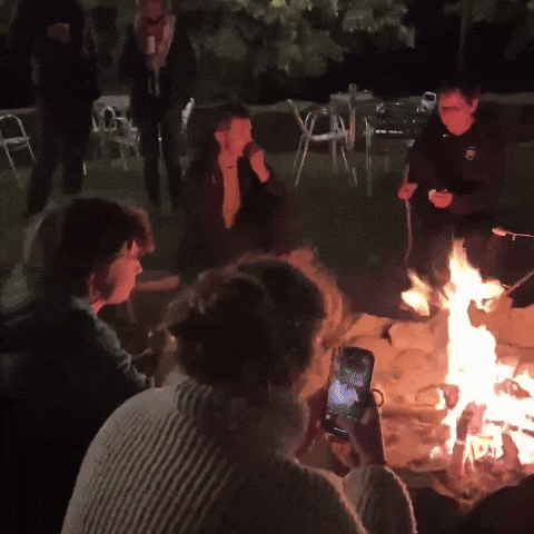 Fire Campfire GIF by The Vanlife Network