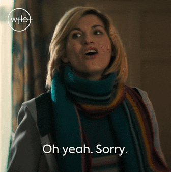 awkward oh yeah GIF by Doctor Who