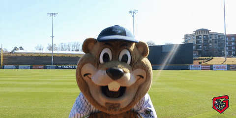 Superman Chopper GIF by Gwinnett Stripers - Find & Share on GIPHY