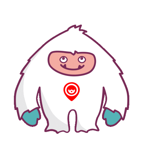 Yeti Love Sticker by CityXerpa