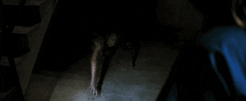 Crawling Emerging GIF by The Possession of Hannah Grace