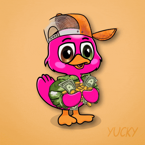 Money Crypto GIF by Yucky Ducks