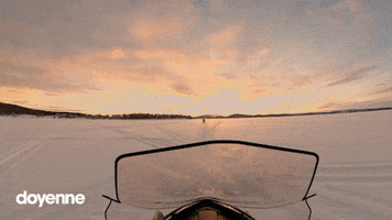 doyenne fast finland snowmobile lapland GIF