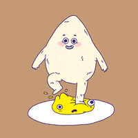 Happy Sunny Side Up GIF by Maria Tran