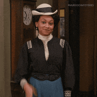 Greetings Reaction GIF by Murdoch Mysteries