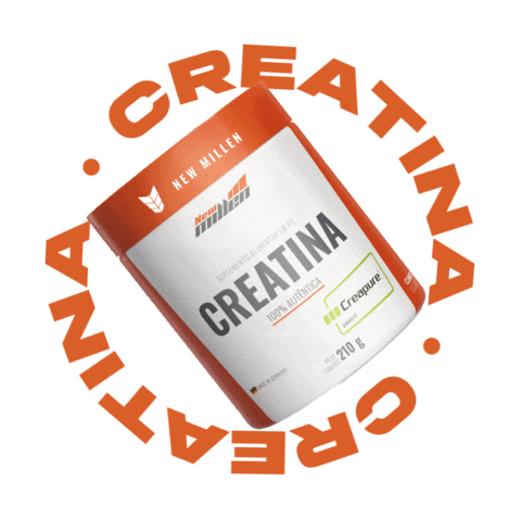 Creatina Sticker by newmillensuplementos