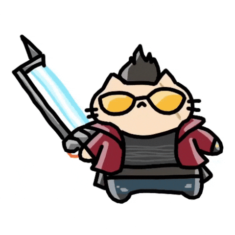 No More Heroes Cat GIF