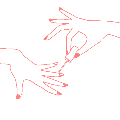 Nails Sticker by Balinea