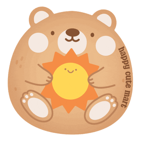 Happy Sun Sticker by queeniescards