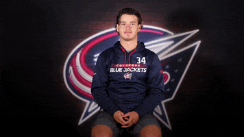 Cole Yes GIF by Columbus Blue Jackets