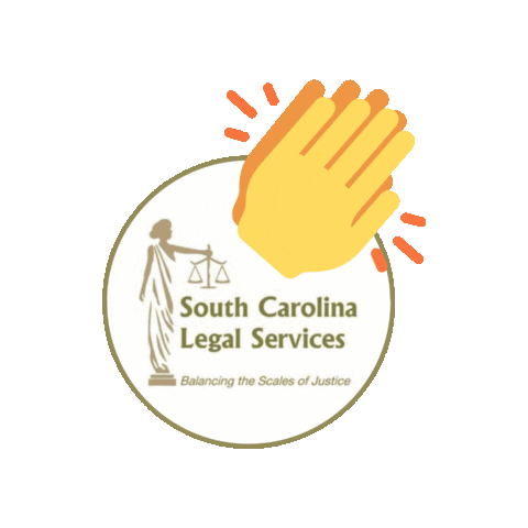 South Carolina Legal Services Sticker