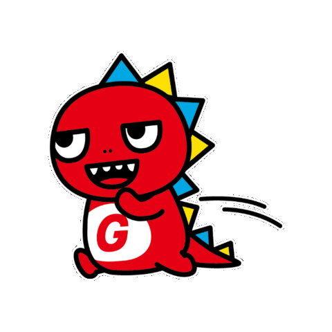 Happy 赤 Sticker by GAORA