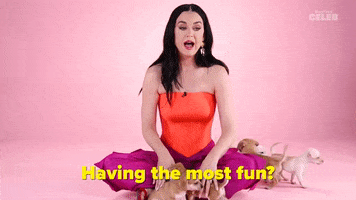 Katy Perry Puppies GIF by BuzzFeed