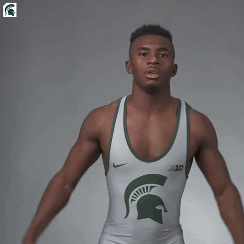 Spartans Go Green GIF by Michigan State Athletics