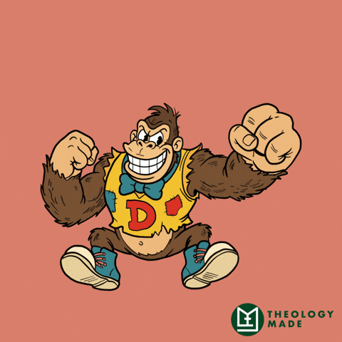 Donkey Kong Christian GIF by Theology Made