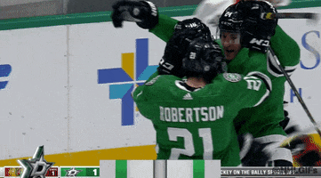 Excited National Hockey League GIF by Dallas Stars