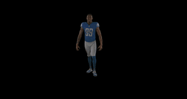 Football Yelling GIF by Detroit Lions