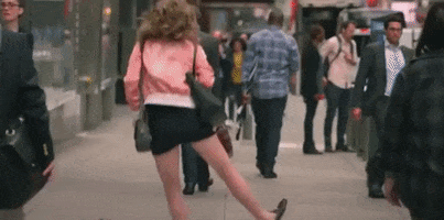 gillian jacobs happy dance GIF by Ibiza the Movie