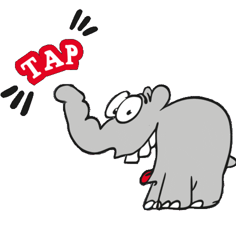 Otto Waalkes Tap Sticker by ottifant.de